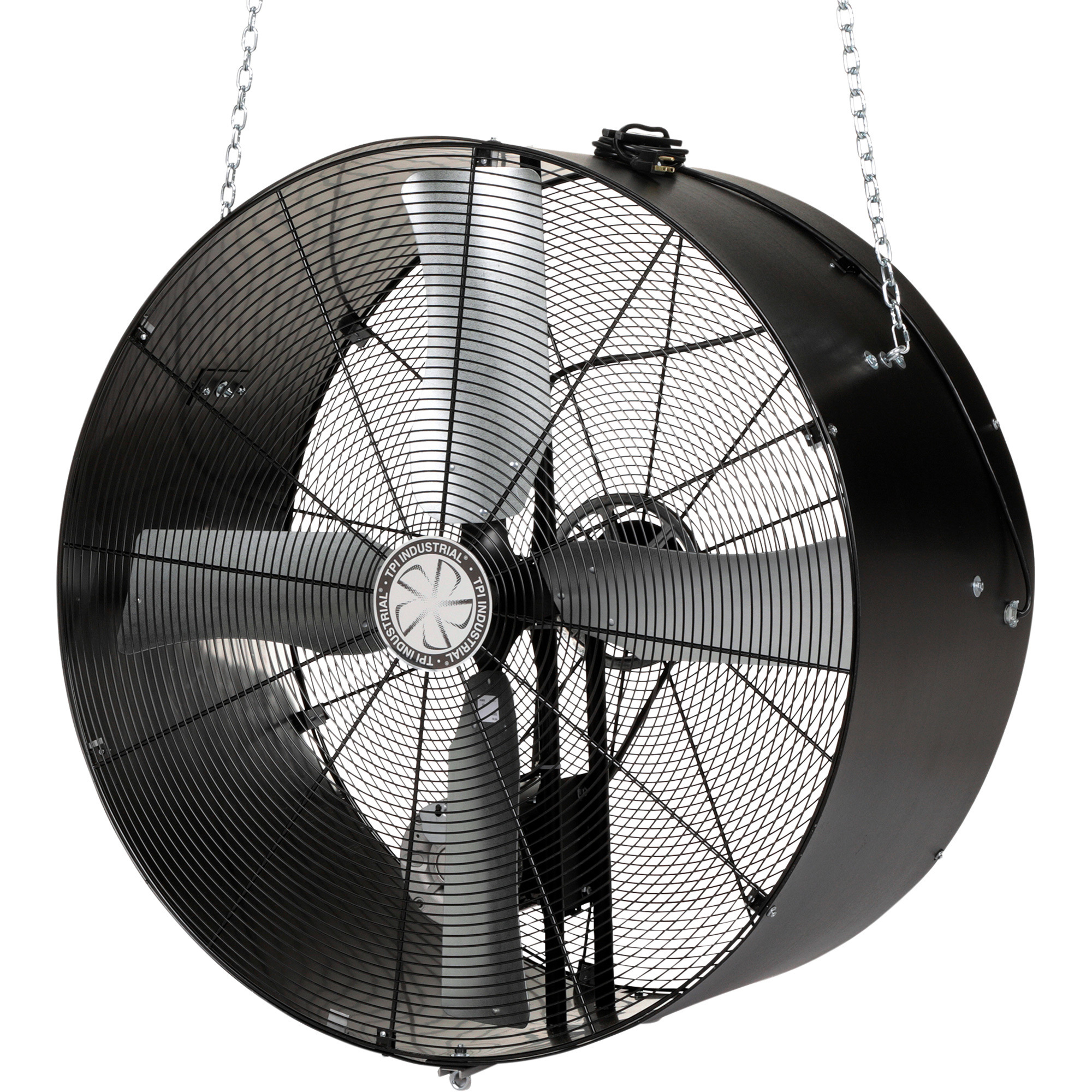 TPI Suspension Fan - 42in. Diameter, Belt Drive, Wall Mount, 18200 CFM, Model# SBX-42B